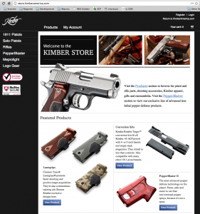 Kimber America Dot Net Nuke Store